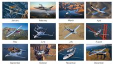 General Aviation Promotional Logo Calendars