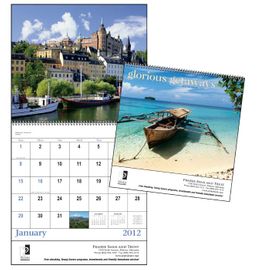Scenic Photos Custom Logo Calendar