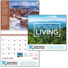 Lifestyle, Health Tips Company Logo Calendar