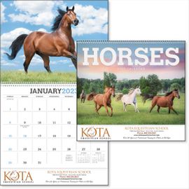 Custom-Printed Horse Logo Calendars