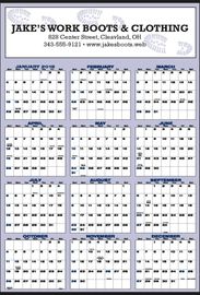 Full Year Business Logo Calendar/Planner