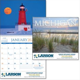 State of Michigan Logo Calendar