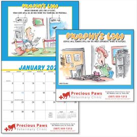 Murphy's Law Cartoon Custom-printed Logo Calendar