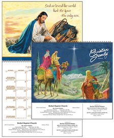 Scripture Reading Advertising Logo Calendar