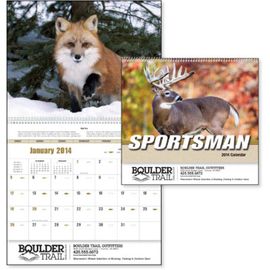 Hunting, Fishing Logo Calendar