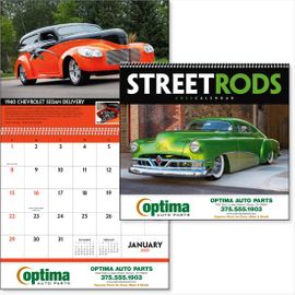 Hot Rod Promotional Logo Calendars
