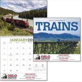 American Railroad John S. Nurray Photo Calendar