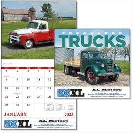 Historic Commercial Trucks Promotional Logo Calendar
