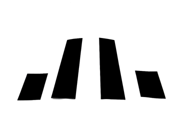 Camaro Stripes Decal (Black)-  Chevrolet Camaro