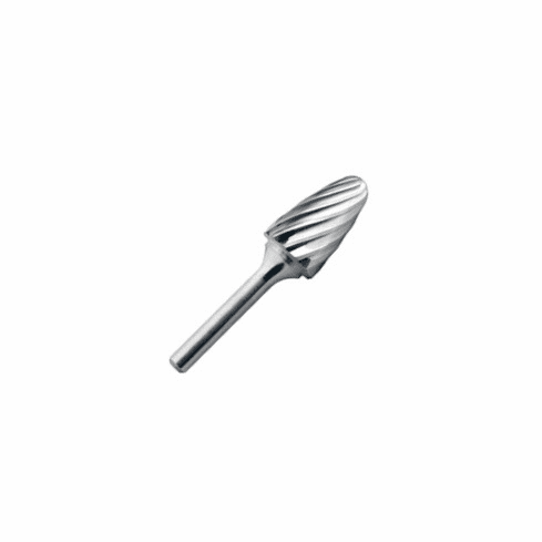 Carbide Aluminum File - 1/2" Round Nose Tree