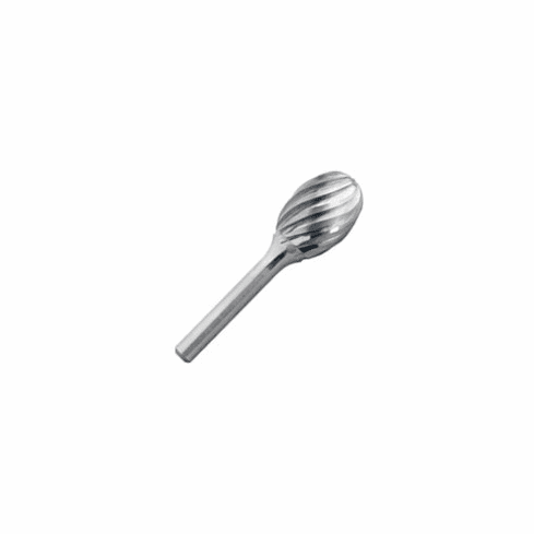 Carbide Aluminum File - 1/4" Egg-Shaped