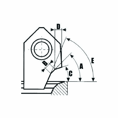 Carbide Insert 3 Angle 37-45-52
