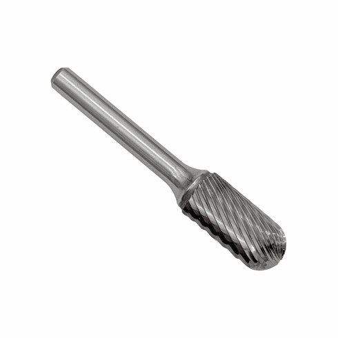 Carbide Rotary File - 1/2" Cylindrical Ball Nose
