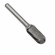 Carbide Rotary File - 1/2" Cylindrical Ball Nose