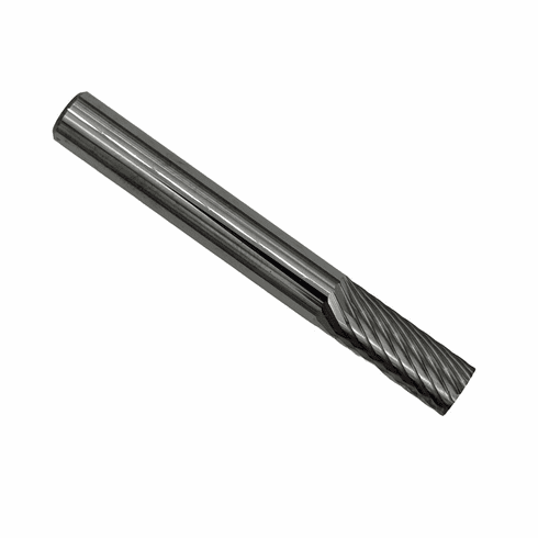 Carbide Rotary File - 1/4" Cylindrical Flat