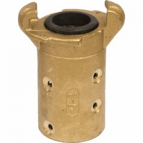 Clemco 00567 - Cplg, CQ-12 (brass), 2-3/8" OD