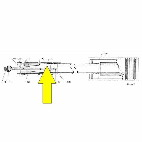 Clemco 01102 - HBJ stem support asmbly
