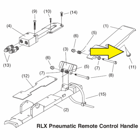 Clemco 05821 - Bumper, button, RLX