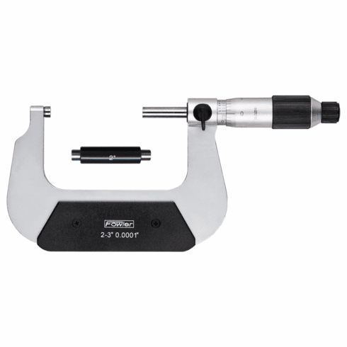 Fowler 2-3" Swiss Style Micrometer