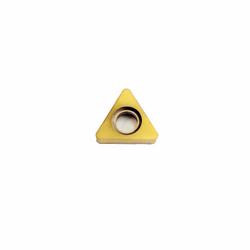 INSERT, Negative Rake, 6 Edges,TIN coated, boring hard cast iron