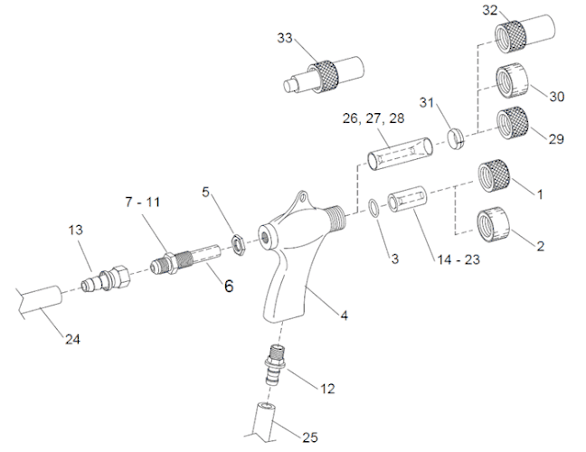 ZERO BNP Gun Replacement Parts