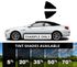 Audi R8 Hardtop Precut Rear Side Window Tint Kit - Custom Fit, UV ...