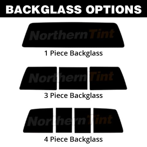 Precut Front Door Window Tint Kit | Chevy 2500 Crew Cab 2015-2019