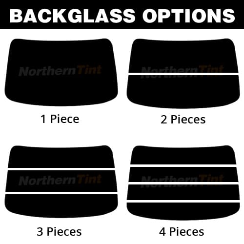 ALPINE Precut Ceramic Window Tint Film Kit For Dodge Challenger 2008–2023 – 2-Ply, 2.0 Mil, Black