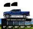 PRECUT FRONT DOORS TINT W/ 3M COLOR STABLE FOR DODGE DAKOTA QUAD 05-11 | UK