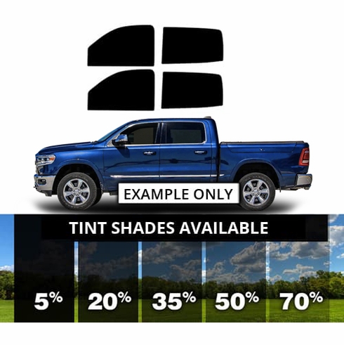 Dodge Ram 3500 Mega Cab - All Sides Precut Window Tint Kit
