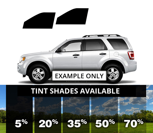 Ford Explorer 2011-2019 Front Window Tint Kit - 20% VLT Precut Film
