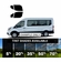 Ford Transit 350 High Roof - Front Sides Precut Window Tint Kit