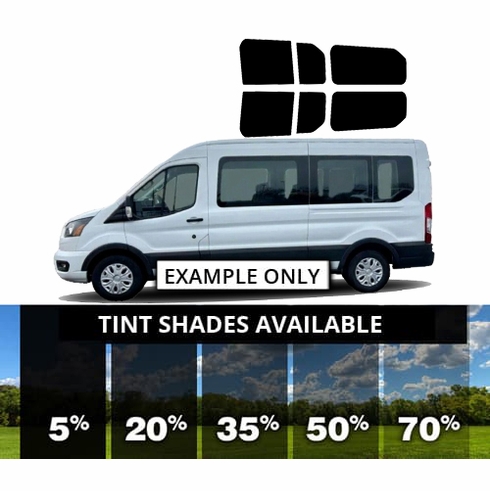thumbnail image 2 of Precut Window Tint Kit For Ford F-250 / F-350 Extended Cab 1999-2007 – 10% Darker Black Nano Carbon Film 2 of 5