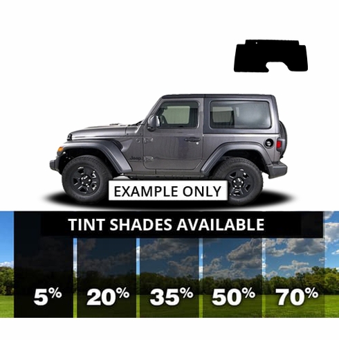 Geo Tracker 2 Door Convertible - Backglass Precut Window Tint Kit