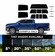 GMC 1500 Crew Cab - Rear 2/3rds Precut Window Tint Kit