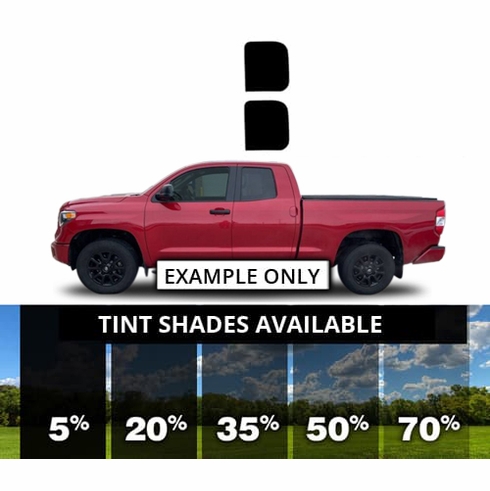 GMC 1500 Double Cab - Rear Sides Precut Window Tint Kit