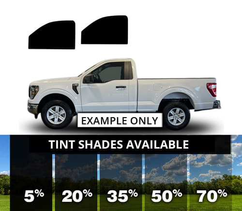 thumbnail image 2 of Precut Nano Window Tint Kit For Chevy 2500 Standard Cab 88-99 – All Windows – 5% To 70% Shades 2 of 6