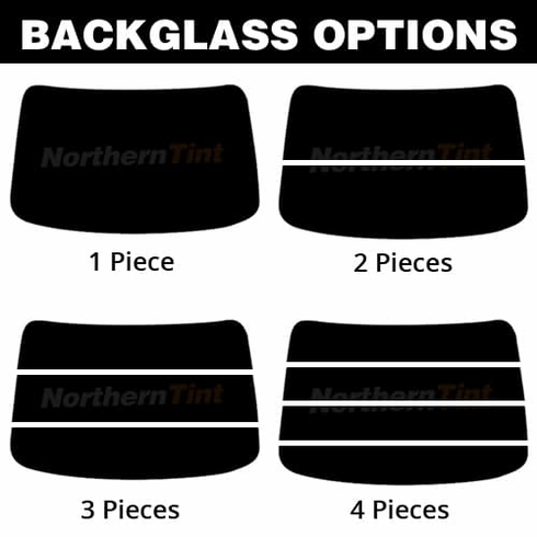 Security - Precut All Window Tint Kit For GMC Sierra 1500 Classic Crew Cab 2007 2007