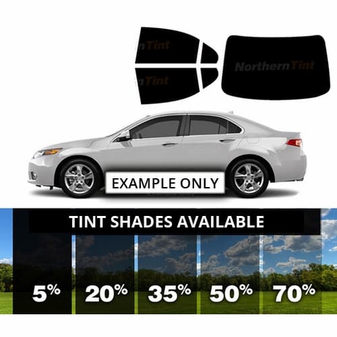 Rear 2/3rds Hyundai Elantra Sedan Precut Window Tint Kit - Northerntint.com