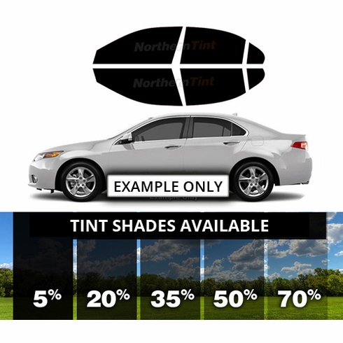 Northern Tint Precut Nano Window Film For Hyundai Elantra Sedan 2011-2016 – All Windows, 5% To 70% Shades