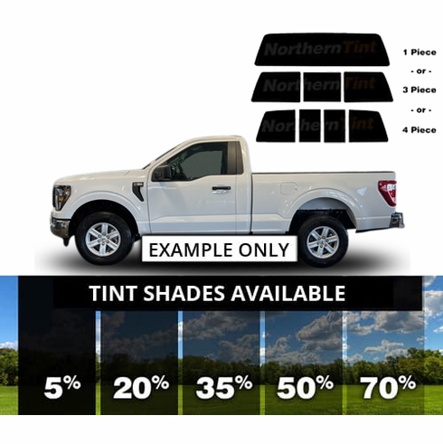 Isuzu Amigo 2 Door - Backglass Precut Window Tint Kit