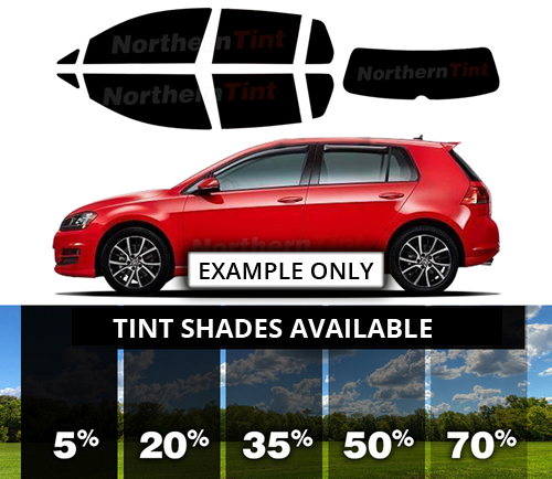 PreCut Window Tint Film For Mazda 3 Hatch 2010-2013 - 20% UV/IR Blocking Kit