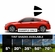 Mercedes C320 Coupe - Rear Sides Precut Window Tint Kit