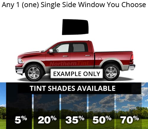 Precut Window Tint Kit For 2009-2018 Ram 3500 Crew Cab Front Doors – Choose Your Shade %