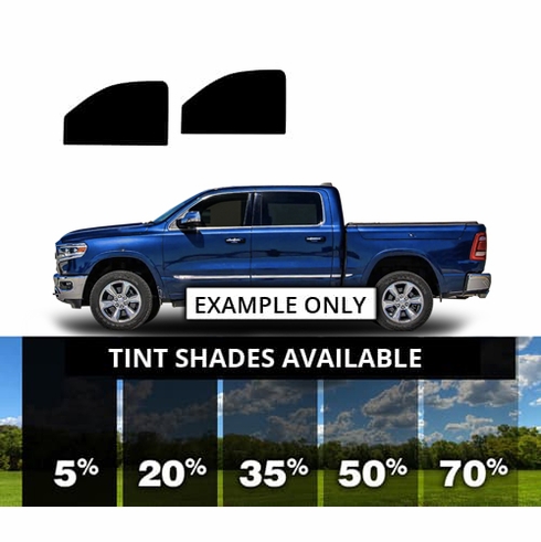 RAM 5500 Classic Mega Cab - Front Sides Precut Window Tint Kit