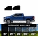 RAM 5500 Classic Mega Cab - Front Sides Precut Window Tint Kit