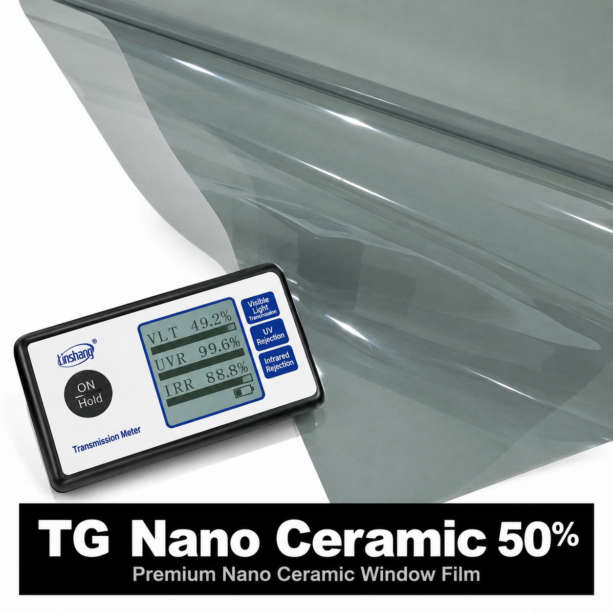 TG Nano Ceramic 50% - 60in x 100ft - Free Slitting - $99