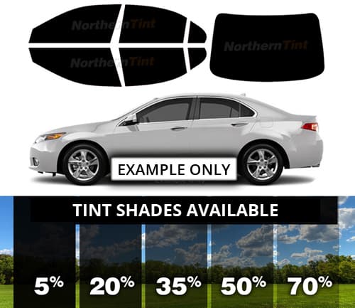 Complete Toyota Yaris Sedan Precut Window Tint Kit - Northerntint.com
