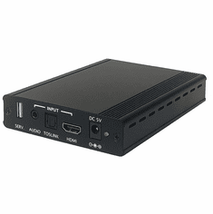 4K UHD HDMI Scaler - HD Video Up Down Converter with Audio Extraction HDMI 2.0