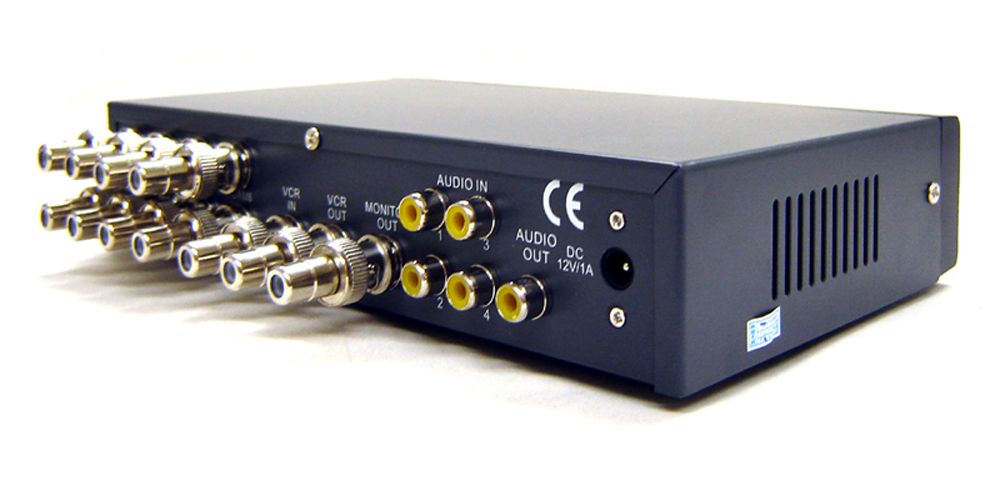 8Channel Video Multiplexer PictureInPicture Generator With RCA